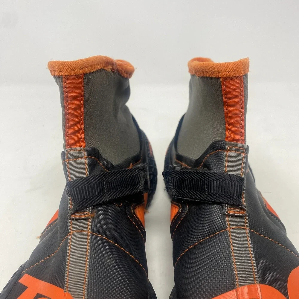 TEVA Hybrid‎ Split Toe Gray Orange Slip On Outdoor Water Shoes Youth Size 4